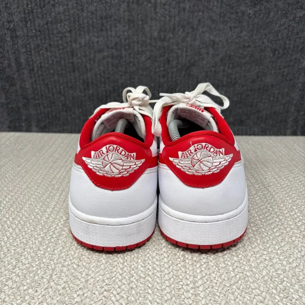 Nike Air Jordan 1 Low Retro OG University Red White Shoes Mens 12 CZ0790-161